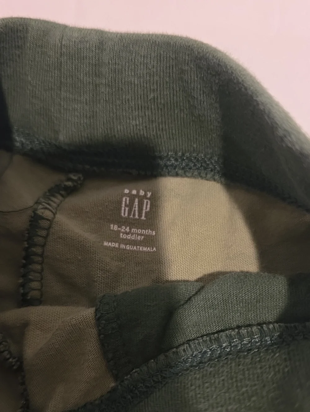 GAP Toddler Camo Drawstring Shorts - Green Camo 18-24 Months